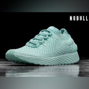 NOBULL Women's Turquoise / Aqua / Teal Knit Sneakers New in Box 9.5 [SOLD]